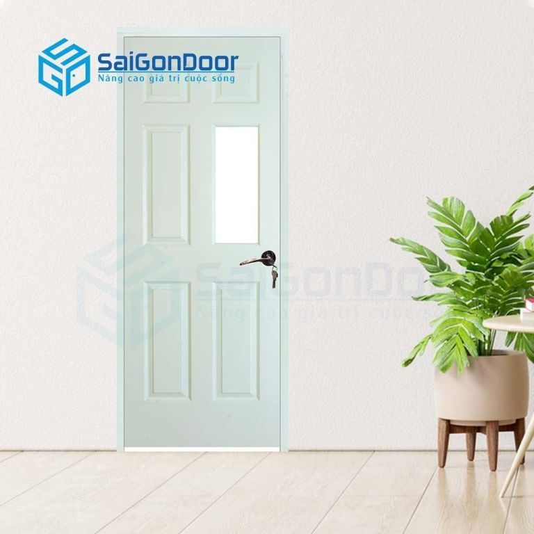 Mẫu cửa gỗ 1 cánh phòng ngủ đẹp hiện đại Mẫu cửa gỗ 1 cánh phòng ngủ đẹp hiện đại