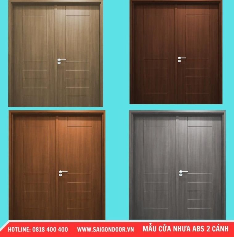Cửa ABS 2 cánh thích hợp làm cửa chính, cửa phòng ngủ... Cửa ABS 2 cánh thích hợp làm cửa chính, cửa phòng ngủ...