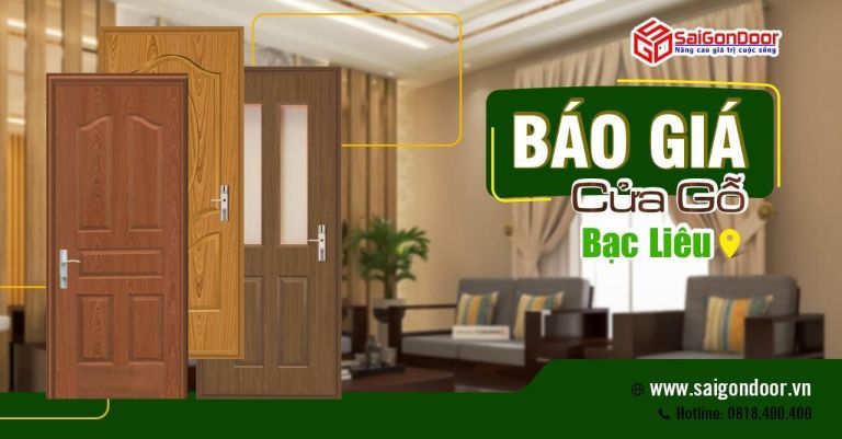 Bảng Giá Cửa Gỗ Bạc Liêu - Giá từ 1.750.000đ/bộ Bảng Giá Cửa Gỗ Bạc Liêu - Giá từ 1.750.000đ/bộ