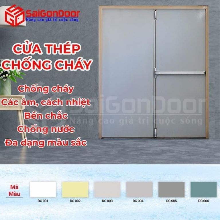 Cửa thép chống cháy tại An Giang: 3+Tiêu chuẩn và phân loại 7 Các quy định về cửa thép chống cháy hiện hành