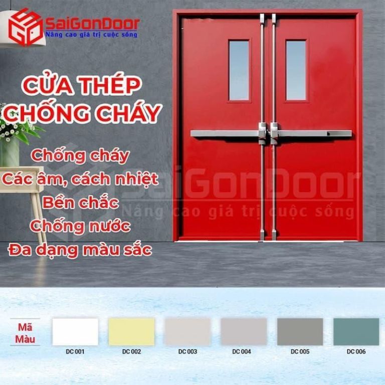Cửa chống cháy Đồng Nai: Phòng ngừa nguy hại hỏa hoạn 2024 7 Giải pháp cửa chống cháy cho nội thất