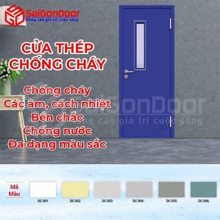 Cửa chống cháy tại Tây Ninh: Phân loại và báo giá mới 2024 11 Báo giá cửa chống cháy tại Tây Ninh mới nhất
