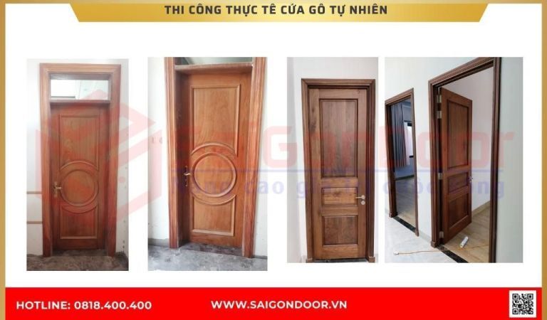 Hình ảnh công trình thực tế cửa gỗ tự nhiên BRVT Hình ảnh công trình thực tế cửa gỗ tự nhiên BRVT