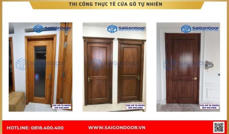 Hình ảnh thi công thực tế Cửa Gỗ Tự Nhiên Bình Phước Hình ảnh thi công thực tế Cửa Gỗ Tự Nhiên Bình Phước