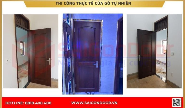Hình ảnh thi công thực tế Cửa Gỗ Tự Nhiên Tây Ninh Hình ảnh thi công thực tế Cửa Gỗ Tự Nhiên Tây Ninh
