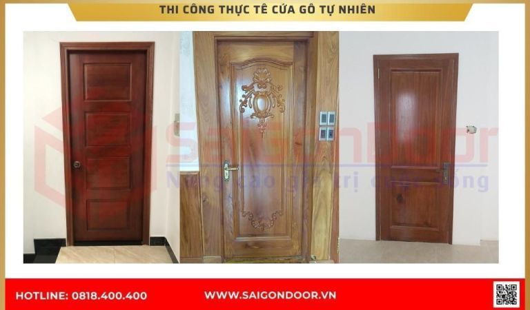 Hình ảnh thi công thực tế Cửa Gỗ Tự Nhiên Tây Ninh Hình ảnh thi công thực tế Cửa Gỗ Tự Nhiên Tây Ninh