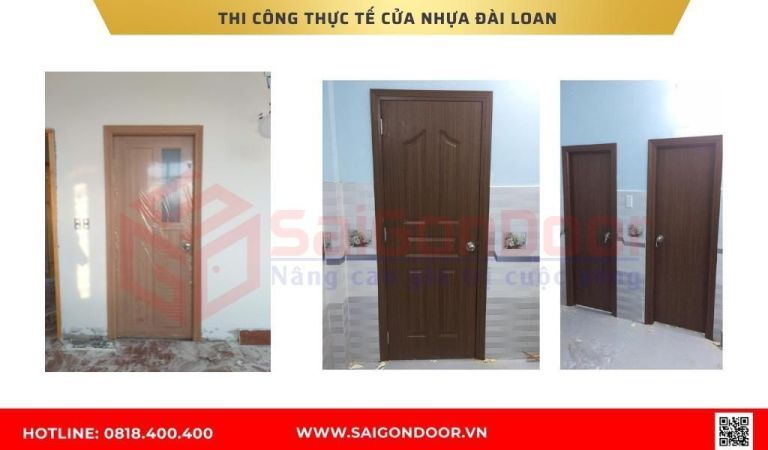 Hình ảnh thi công thực tế cửa nhựa Đài Loan Vĩnh Long Hình ảnh thi công thực tế cửa nhựa Đài Loan Vĩnh Long