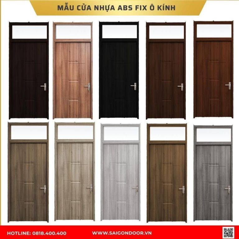 Mẫu cửa nhựa ABS Hàn Quốc Kiên Giang Mẫu cửa nhựa ABS Hàn Quốc Kiên Giang