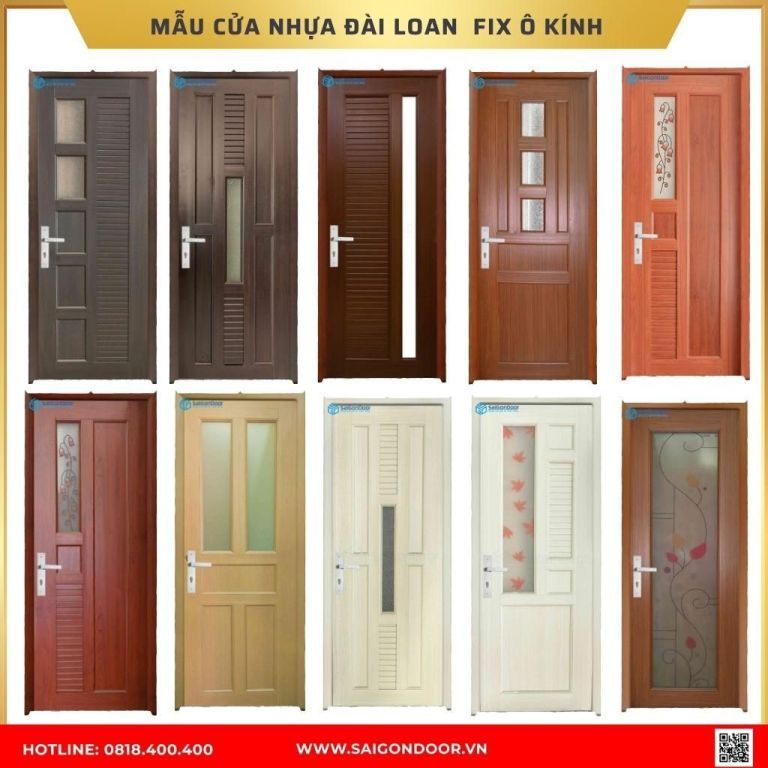 Mẫu cửa nhựa Đài Loan Tiền Giang Mẫu cửa nhựa Đài Loan Tiền Giang