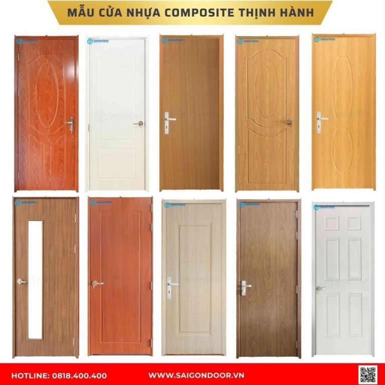Mẫu cửa nhựa composite Cần Thơ Mẫu cửa nhựa composite Cần Thơ