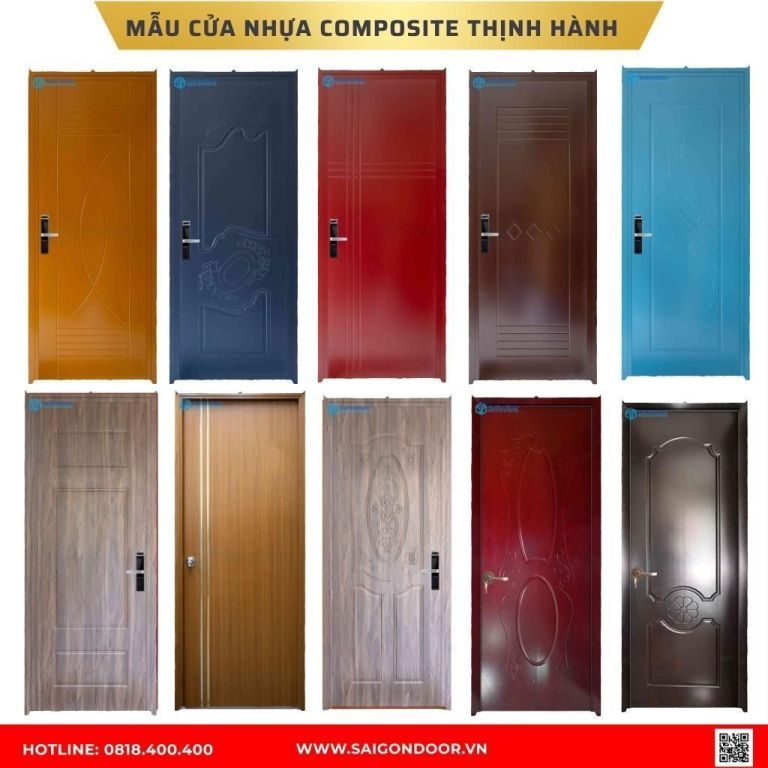 Mẫu cửa nhựa composite Đồng Tháp Mẫu cửa nhựa composite Đồng Tháp