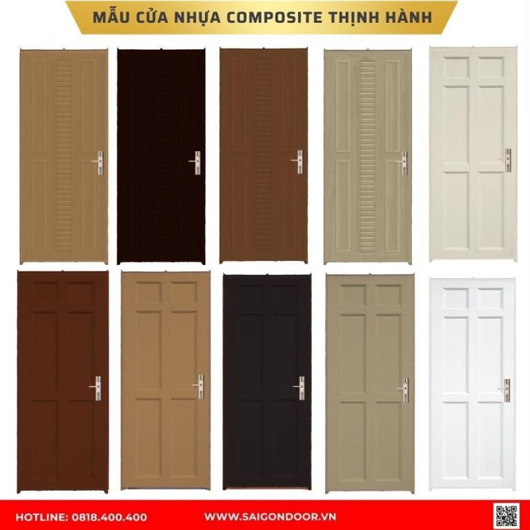 Mẫu cửa nhựa composite Vĩnh Long Mẫu cửa nhựa composite Vĩnh Long