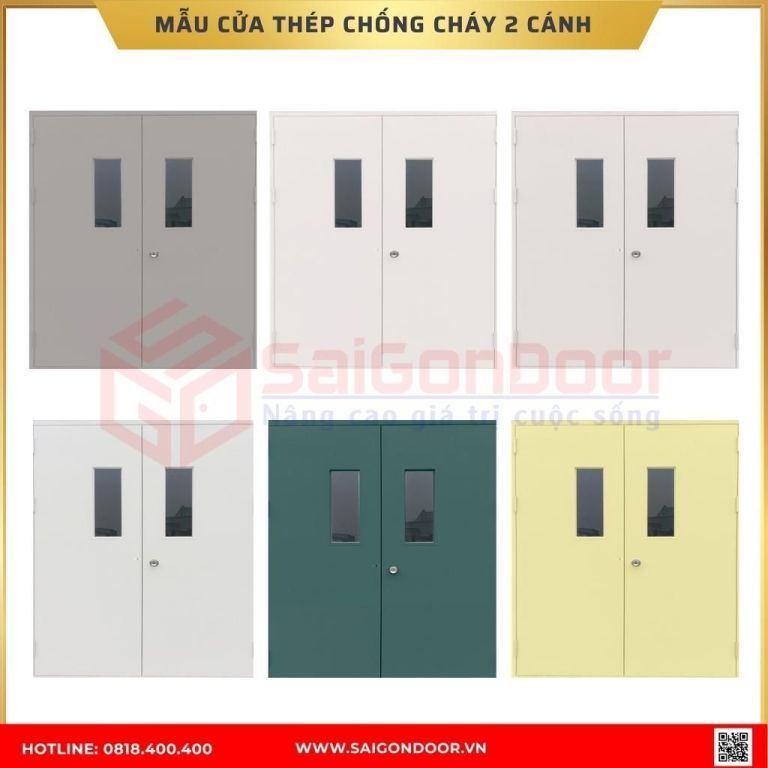 Mẫu cửa thép chống cháy được ưa chuộng tại Bến Tre Mẫu cửa thép chống cháy được ưa chuộng
