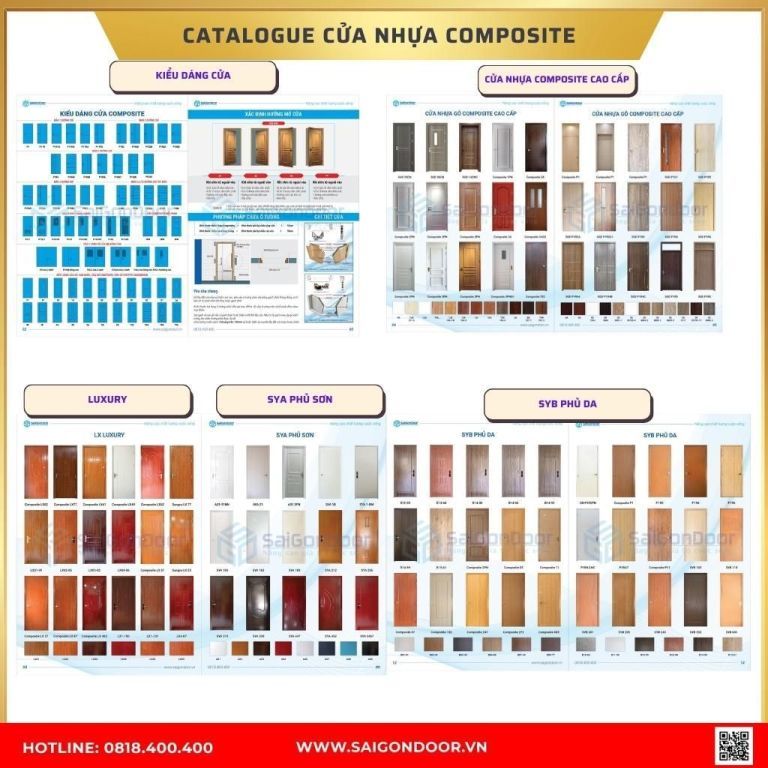 Catalog cửa nhựa composite Cần Thơ Catalog cửa nhựa composite