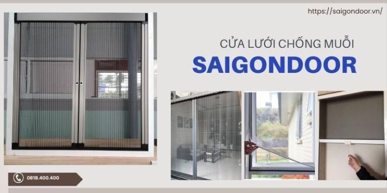 Báo Giá Cửa Lưới Chống Muỗi Cập Nhật T11/2024 Mới Nhất 14 Cấu tạo chung của mẫu cửa lưới chống muỗi