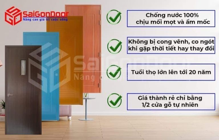 Cửa nhựa composite quảng ngãi: Lựa chọn nội thất thông minh 9 Cửa nhựa composite Quảng Ngãi