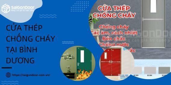 Cửa thép chống cháy tại Bình Dương
