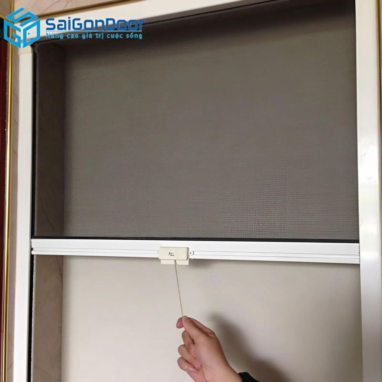 Báo Giá Cửa Lưới Chống Muỗi Cập Nhật T11/2024 Mới Nhất 15 Mẫu cửa cuốn chống muỗi chất lượng