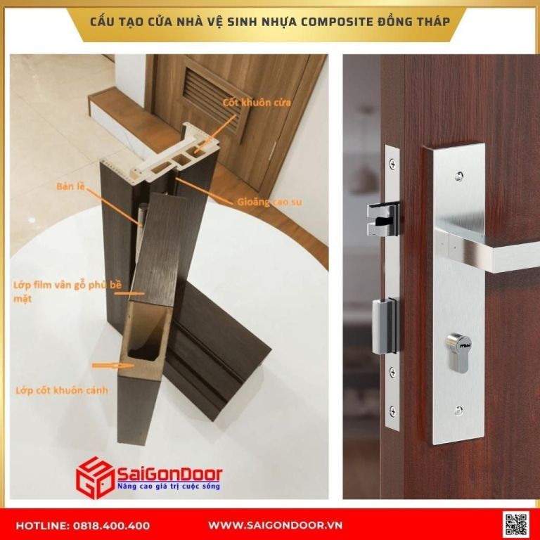 Cấu tạo cửa nhà vệ sinh nhựa composite Đồng Tháp Cấu tạo cửa nhà vệ sinh nhựa composite Đồng Tháp