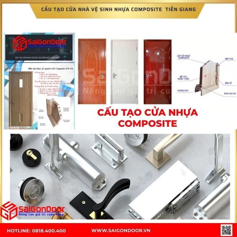 Cấu tạo cửa nhà vệ sinh nhựa composite Tiền Giang Cấu tạo cửa nhà vệ sinh nhựa composite Tiền Giang