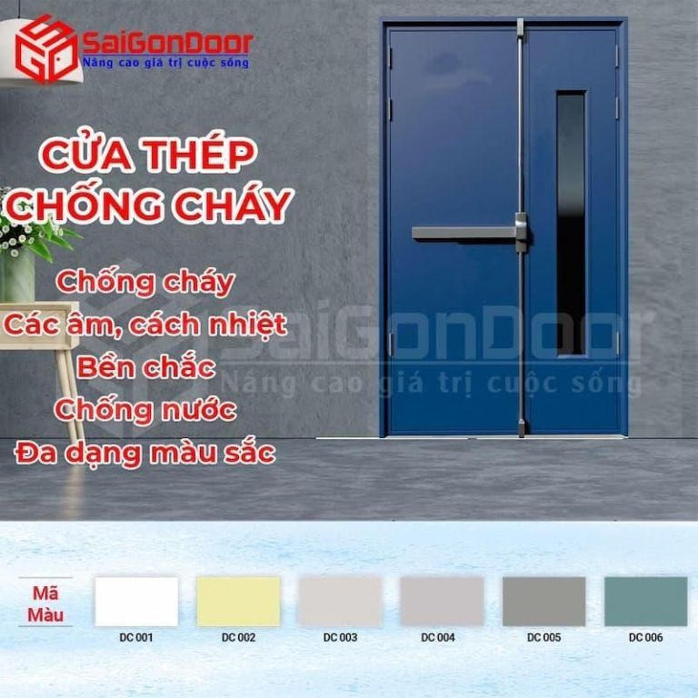 Cửa thép chống cháy tại Bạc Liêu: Ngăn lửa cháy từ 90’-120’ 9 Ứng dụng cửa thép chống cháy để bảo vệ tài sản
