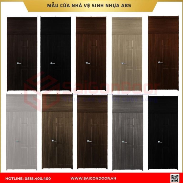 Mẫu cửa nhà vệ sinh nhựa ABS Hàn Quốc được ưa chuộng tại Trà Vinh Mẫu cửa nhà vệ sinh nhựa ABS Hàn Quốc được ưa chuộng