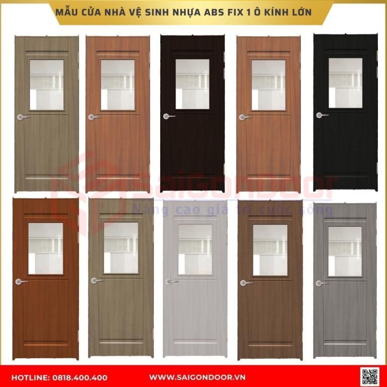 Mẫu cửa nhà vệ sinh nhựa ABS Hàn Quốc được ưa chuộng tại Trà Vinh Mẫu cửa nhà vệ sinh nhựa ABS Hàn Quốc được ưa chuộng