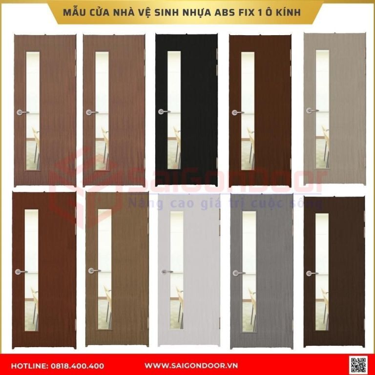 Mẫu cửa nhà vệ sinh nhựa ABS Hàn Quốc được ưa chuộng tại Trà Vinh Mẫu cửa nhà vệ sinh nhựa ABS Hàn Quốc được ưa chuộng