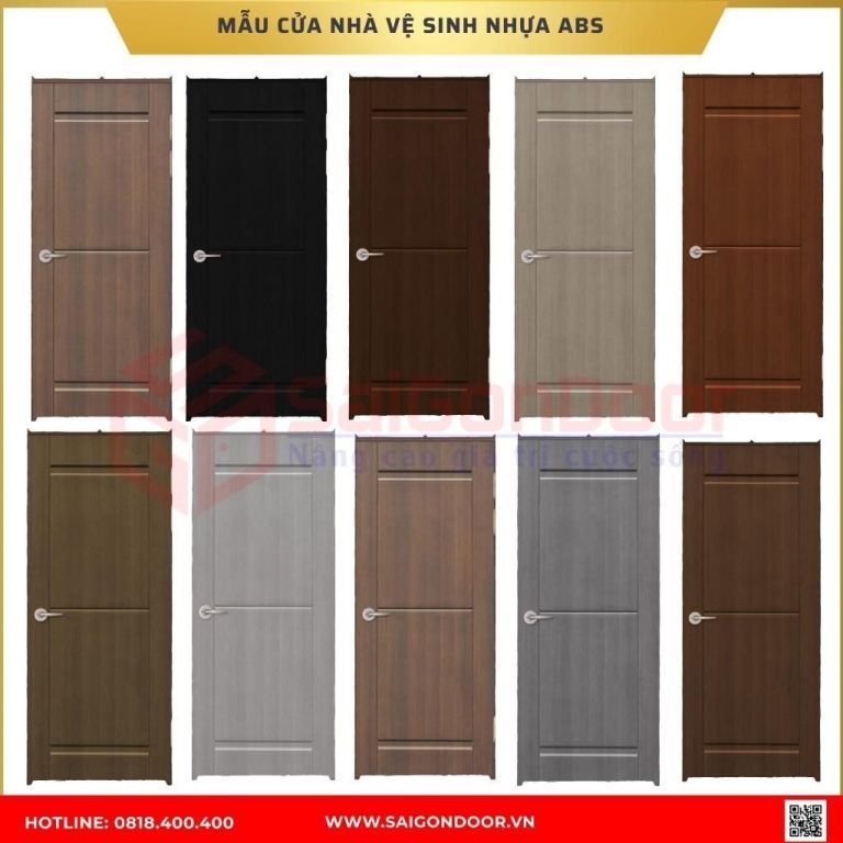 Mẫu cửa nhà vệ sinh nhựa ABS Hàn Quốc được ưa chuộng tại Sóc Trăng Mẫu cửa nhà vệ sinh nhựa ABS Hàn Quốc được ưa chuộng