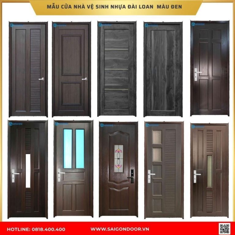 Mẫu cửa nhà vệ sinh nhựa Đài Loan được ưa chuộng tại Trà Vinh Mẫu cửa nhà vệ sinh nhựa Đài Loan được ưa chuộng