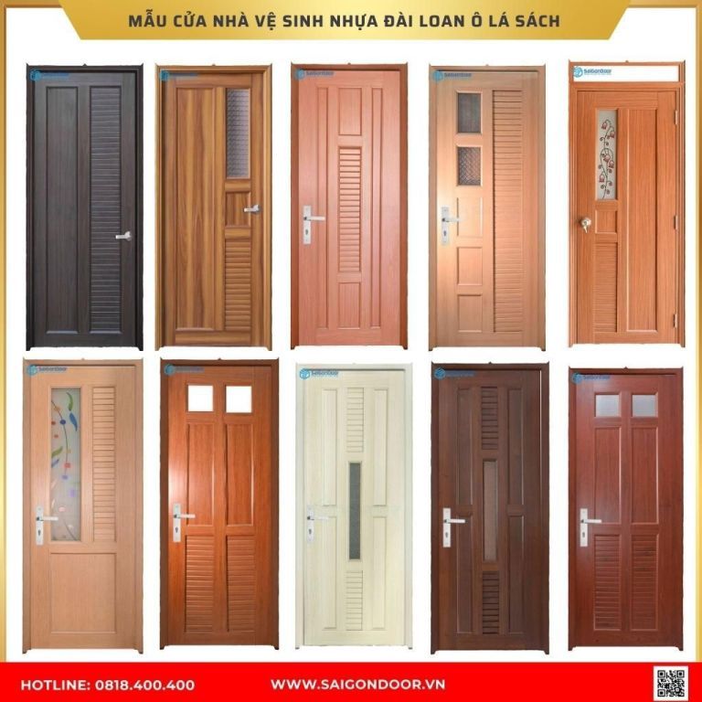 Mẫu cửa nhà vệ sinh nhựa Đài Loan được ưa chuộng tại Sóc Trăng Mẫu cửa nhà vệ sinh nhựa Đài Loan được ưa chuộng