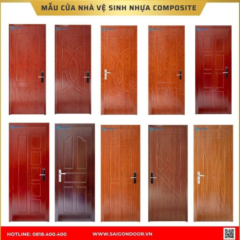 Mẫu cửa nhà vệ sinh nhựa composite được ưa chuộng tại Bà Rịa Vũng Tàu Mẫu cửa nhà vệ sinh nhựa composite được ưa chuộng