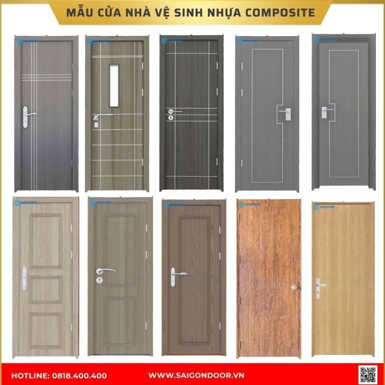 Mẫu cửa nhà vệ sinh nhựa composite được ưa chuộng tại Trà Vinh Mẫu cửa nhà vệ sinh nhựa composite được ưa chuộng