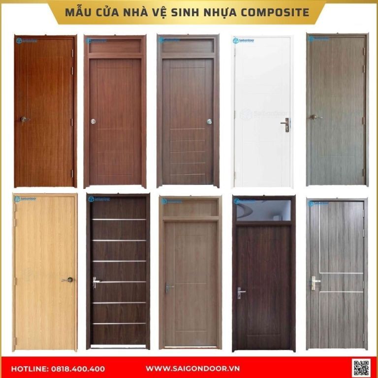 Mẫu cửa nhà vệ sinh nhựa composite được ưa chuộng tại Trà Vinh Mẫu cửa nhà vệ sinh nhựa composite được ưa chuộng