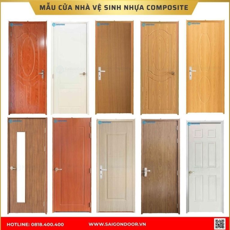 Mẫu cửa nhà vệ sinh nhựa composite được ưa chuộng tại Trà Vinh Mẫu cửa nhà vệ sinh nhựa composite được ưa chuộng