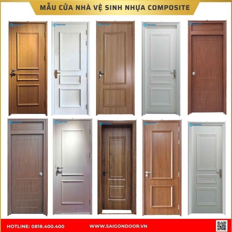 Mẫu cửa nhà vệ sinh nhựa composite được ưa chuộng tại Bạc Liêu Mẫu cửa nhà vệ sinh nhựa composite được ưa chuộng