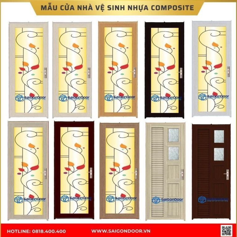 Mẫu cửa nhà vệ sinh nhựa composite được ưa chuộng tại Sóc Trăng Mẫu cửa nhà vệ sinh nhựa composite được ưa chuộng