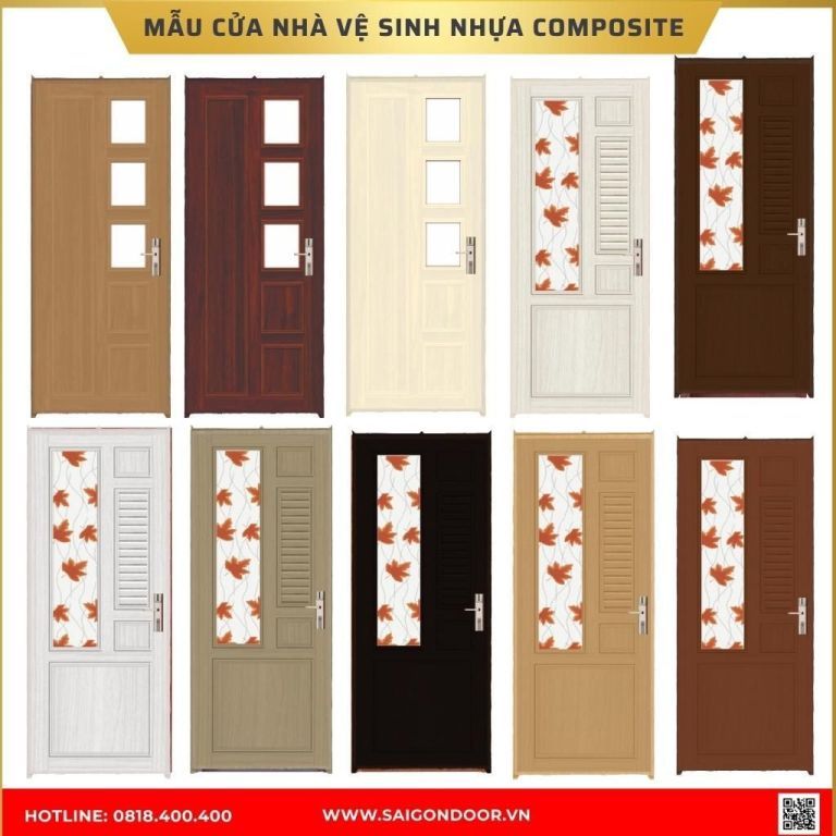 Mẫu cửa nhà vệ sinh nhựa composite được ưa chuộng tại Sóc Trăng Mẫu cửa nhà vệ sinh nhựa composite được ưa chuộng
