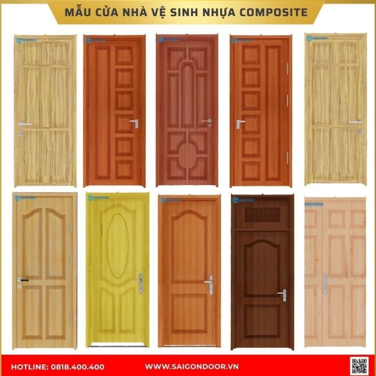 Mẫu cửa nhà vệ sinh nhựa composite được ưa chuộng tại Trà Vinh Mẫu cửa nhà vệ sinh nhựa composite được ưa chuộng