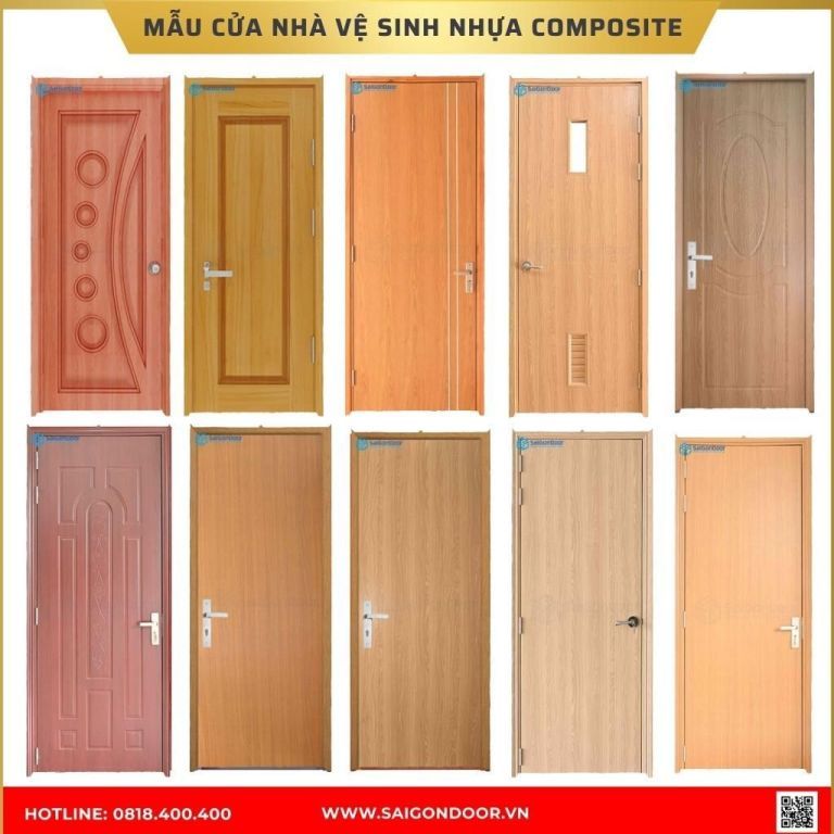 Mẫu cửa nhà vệ sinh nhựa composite được ưa chuộng tại Trà Vinh Mẫu cửa nhà vệ sinh nhựa composite được ưa chuộng