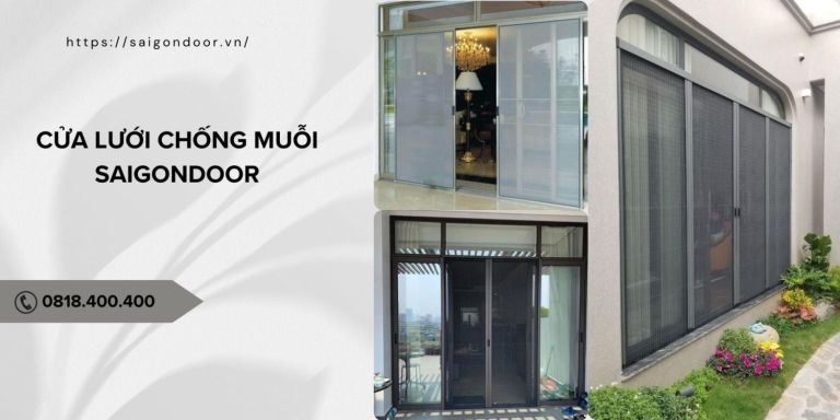Cách Vệ Sinh Cửa Lưới Chống Muỗi & 4 Lưu Ý Quan Trọng 10 SaiGonDoor - Đơn vị uy tín