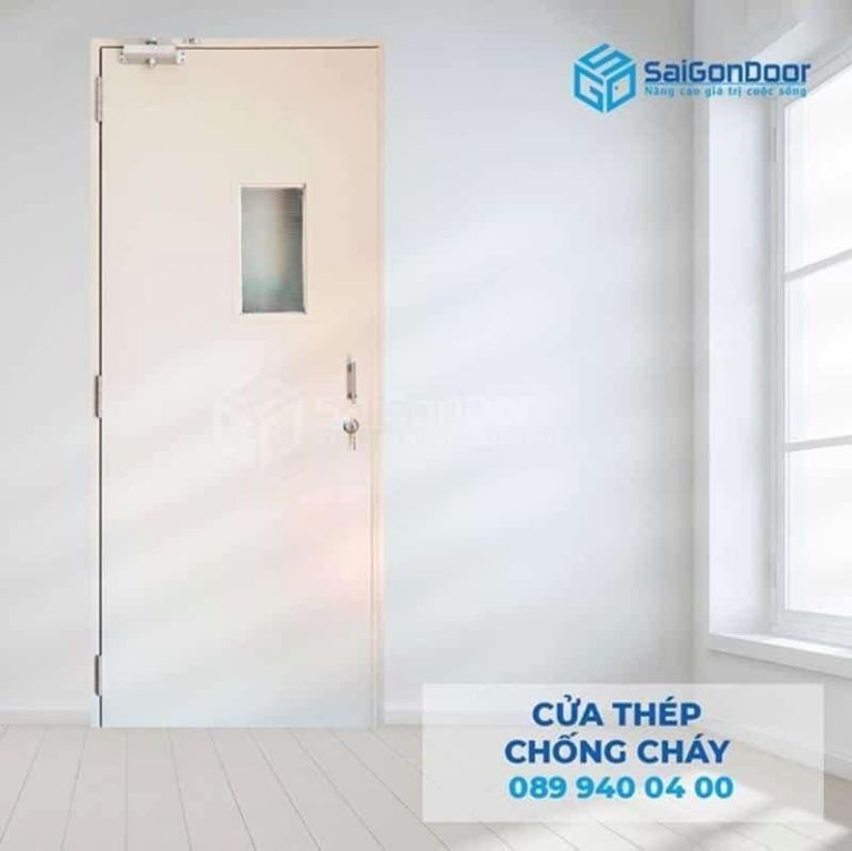 Cửa chống cháy tại Bình Phước: Lựa chọn an toàn bền bỉ 2024 12 Mẫu cửa chống cháy 1 cánh phổ biến