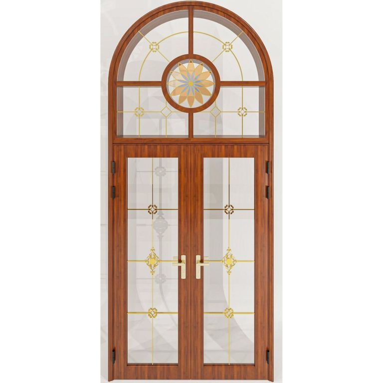Báo Giá Top 100+ Mẫu Cửa Nhôm Vân Gỗ 2 Cánh Mới Nhất 2024 16 Cửa dạng mở quay có thể mở rộng không gian và diện tích sử dụng