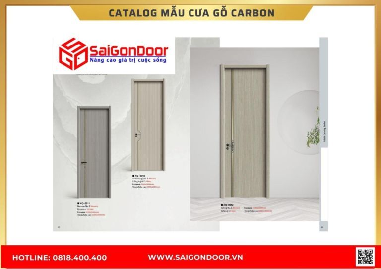 Catalog cửa gỗ carbon cua go carbon22