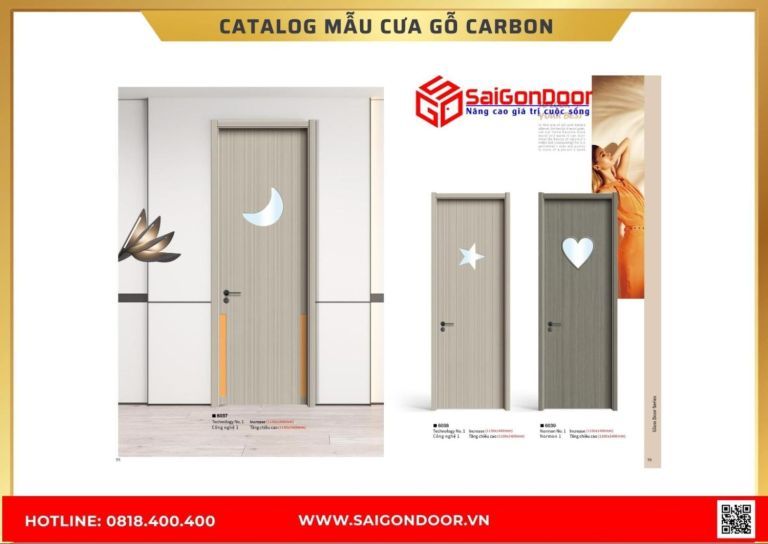Catalog cửa gỗ carbon cua go carbon28