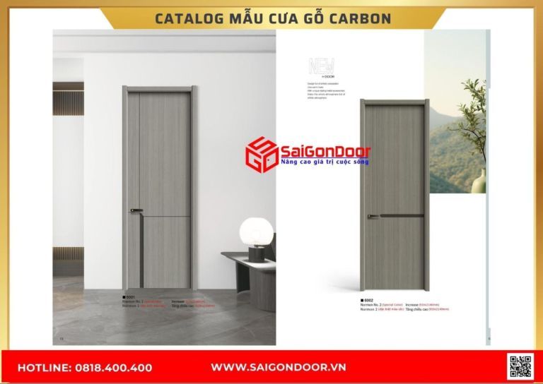 Catalog cửa gỗ carbon cua go carbon4