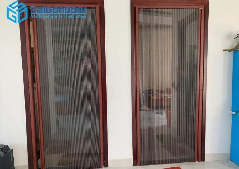 Bảng Giá Cửa Lưới Chống Muỗi Mới Nhất Cập Nhật T12/2024 22 Cửa lưới chống muỗi mới nhất dạng xếp