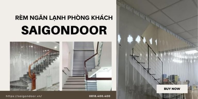 Rèm Ngăn Lạnh Phòng Khách - Cập Nhật Báo Giá 2024 Mới Nhất 10 Cửa ngăn lạnh phòng khách được yêu thích