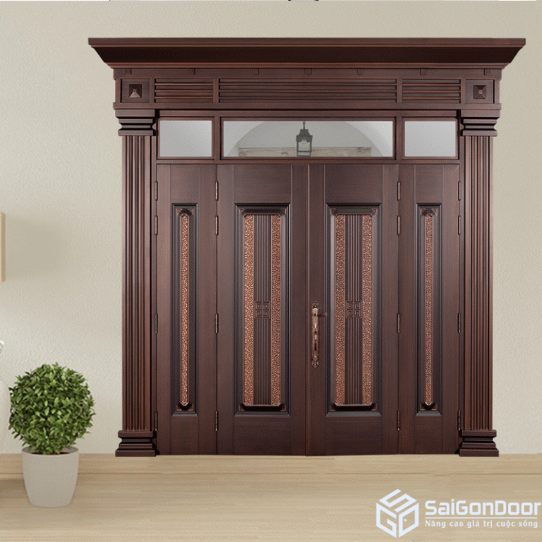 Cửa Sắt Giả Vân Gỗ Tại Bình Thạnh – Địa Chỉ Mua Hàng Uy Tín 13 Giá trị thẩm mỹ cao và bắt mắt