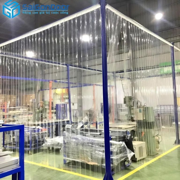 Báo Giá Rèm Ngăn Lạnh Tại TP. HCM Tháng 11/2024 Mới Nhất 20 Kết cấu đơn giản, có tính thẩm mỹ